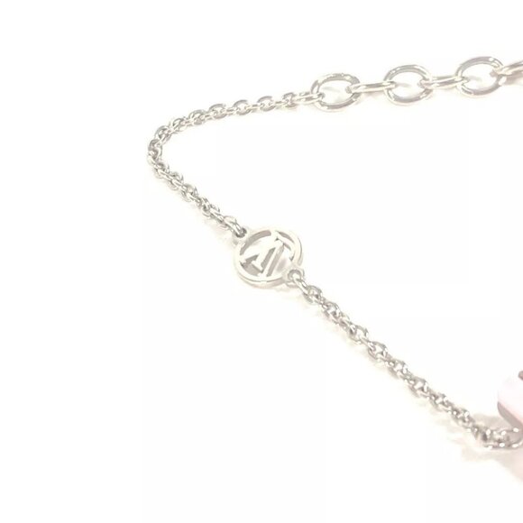 LOUIS VUITTON M63185 Studs Bracelet Essential V Accessories chain Bracelet - Picture 3 of 13